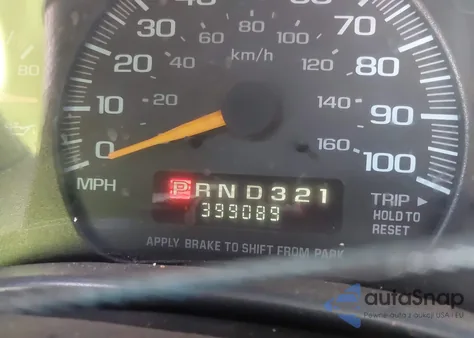 2000 Chevrolet Express z USA, uszkodzony, nr VIN 1GCEG15W5Y1109001